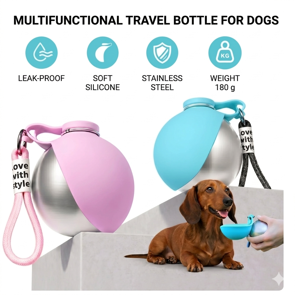 Bowly : Travel dog bowl